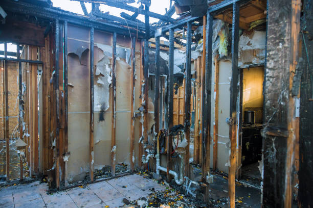 Professional Fire Damage Assessment technician working in West Belmar, NJ